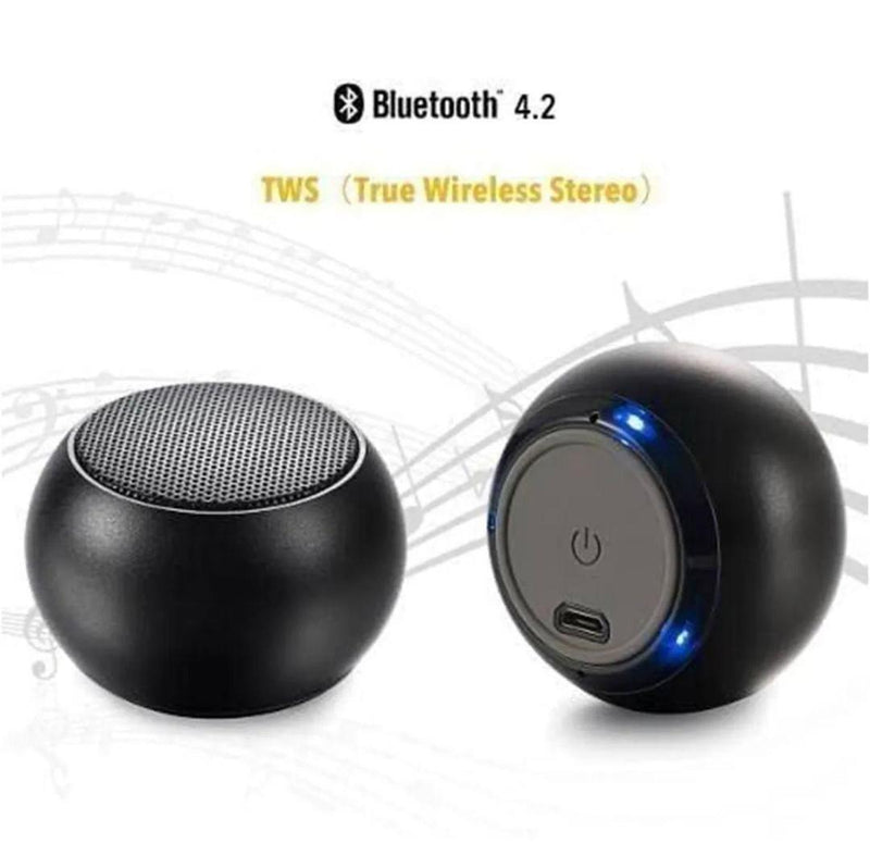 JBL Mini Portable Wireless Bluetooth Speaker - Hassify– Heavy Bass, High Sound Quality, Rechargeable, FM/TF Card Support – Best for Outdoor & Travel ( Random Color )