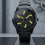 tissot prx green dial watch with rubber strap