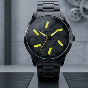 tissot prx green dial watch with rubber strap